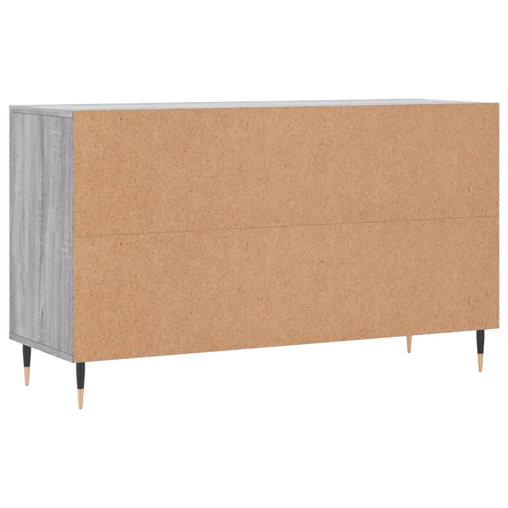 Scarpiera Grigio Sonoma 102x36x60 cm in Legno Multistrato - homemem39