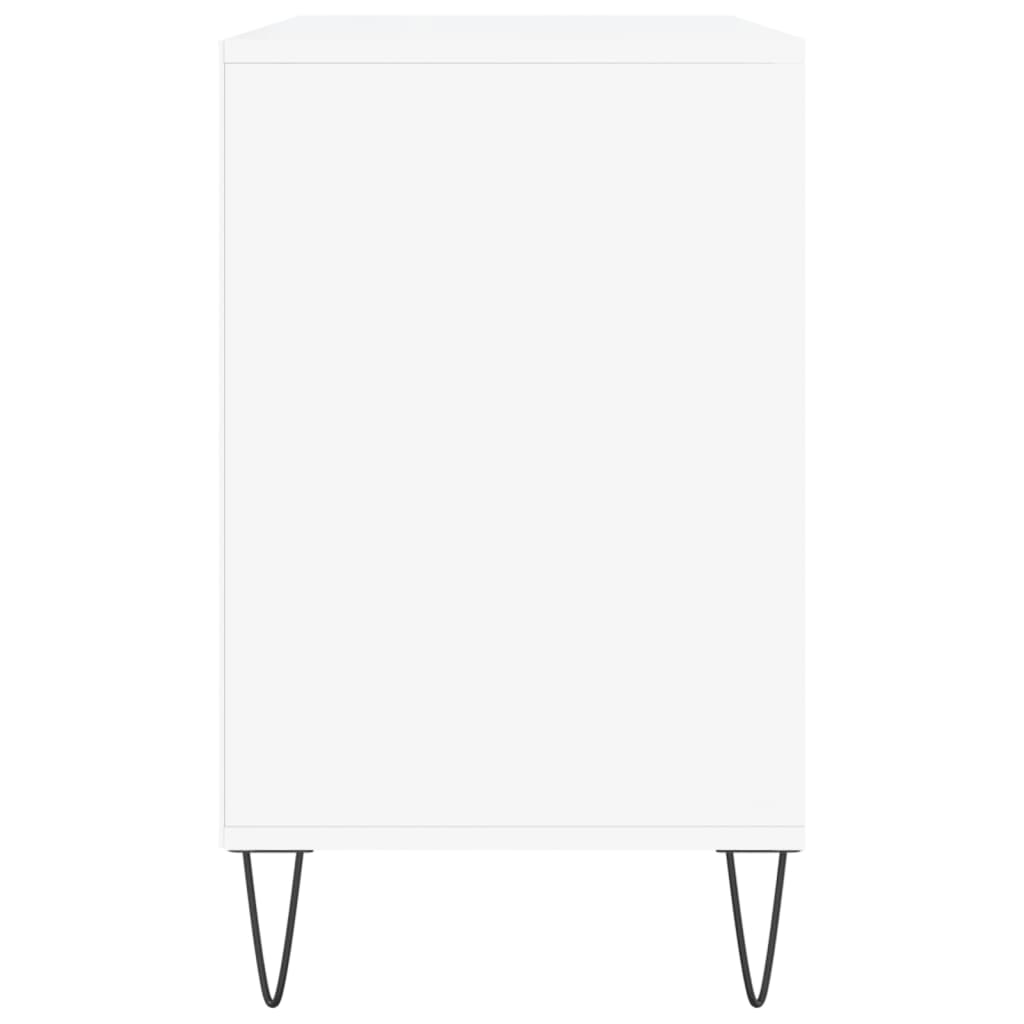 Scarpiera Bianca 102x36x60 cm in Legno Multistrato - homemem39