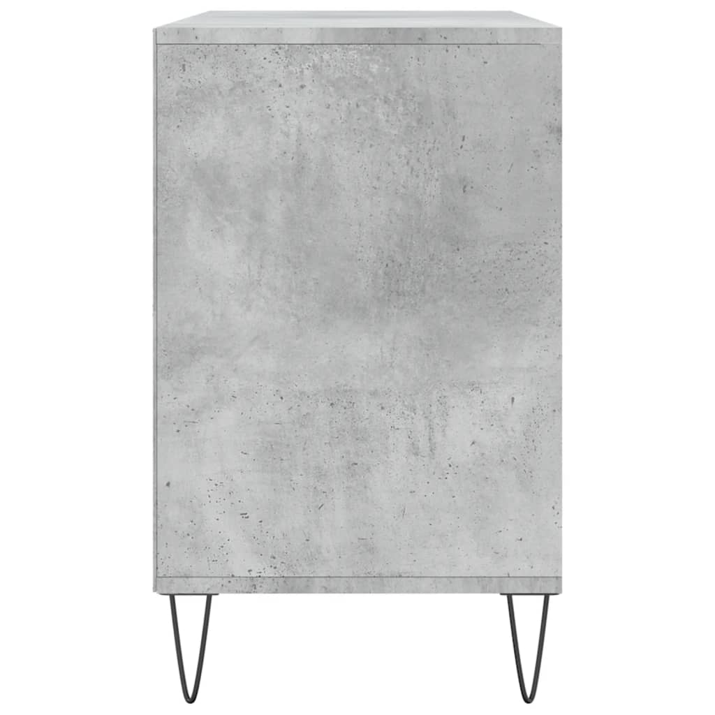Scarpiera Grigio Cemento 102x36x60 cm in Legno Multistrato - homemem39
