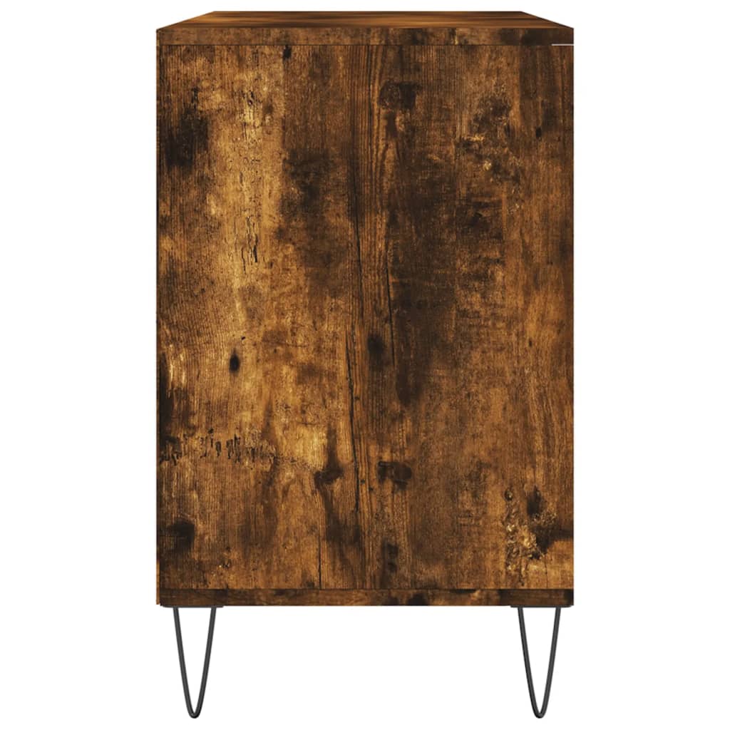 Scarpiera Rovere Fumo 102x36x60 cm in Legno Multistrato - homemem39