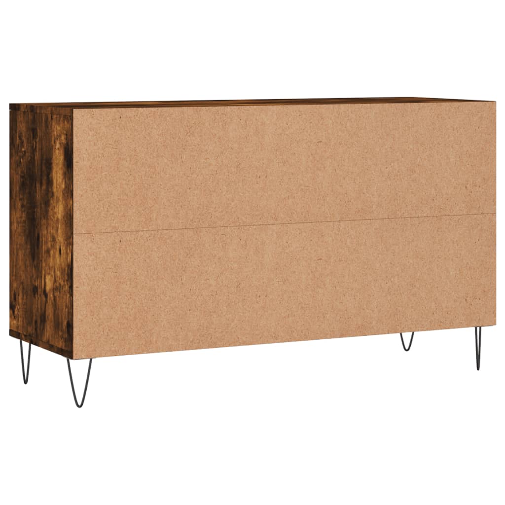Scarpiera Rovere Fumo 102x36x60 cm in Legno Multistrato - homemem39