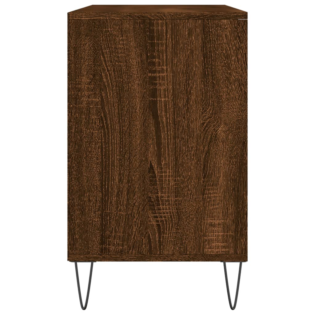 Scarpiera Rovere Marrone 102x36x60 cm in Legno Multistrato - homemem39
