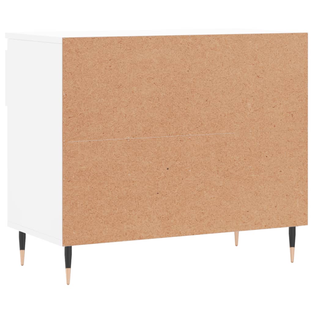 Scarpiera Bianca 70x36x60 cm in Legno Multistrato - homemem39
