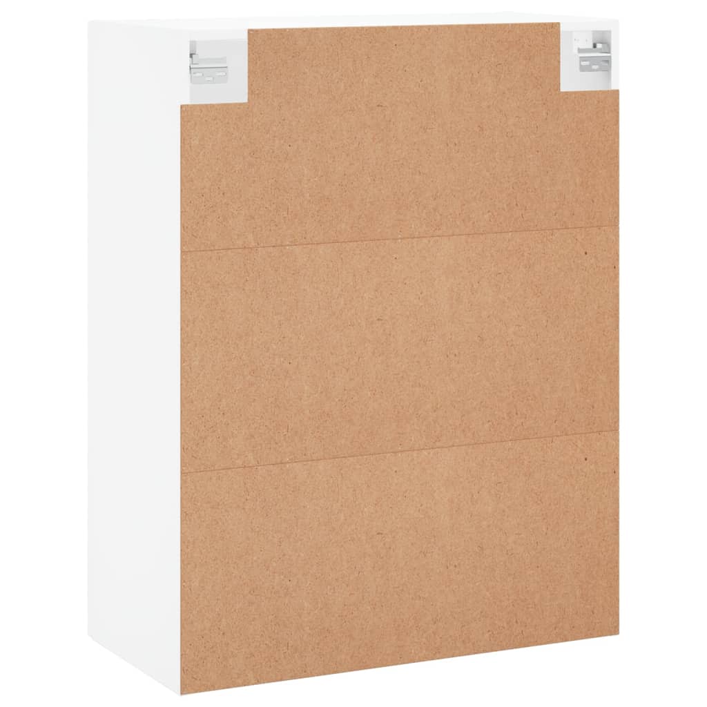 Mobile a Parete Bianco 69,5x34,90 cm in Legno Multistrato - homemem39