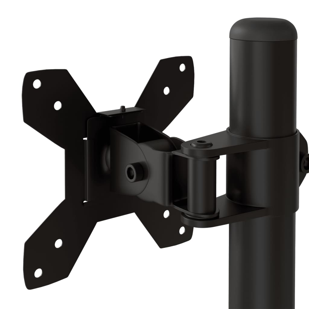 Supporto per Monitor in Acciaio Nero VESA 75/100 mm - homemem39