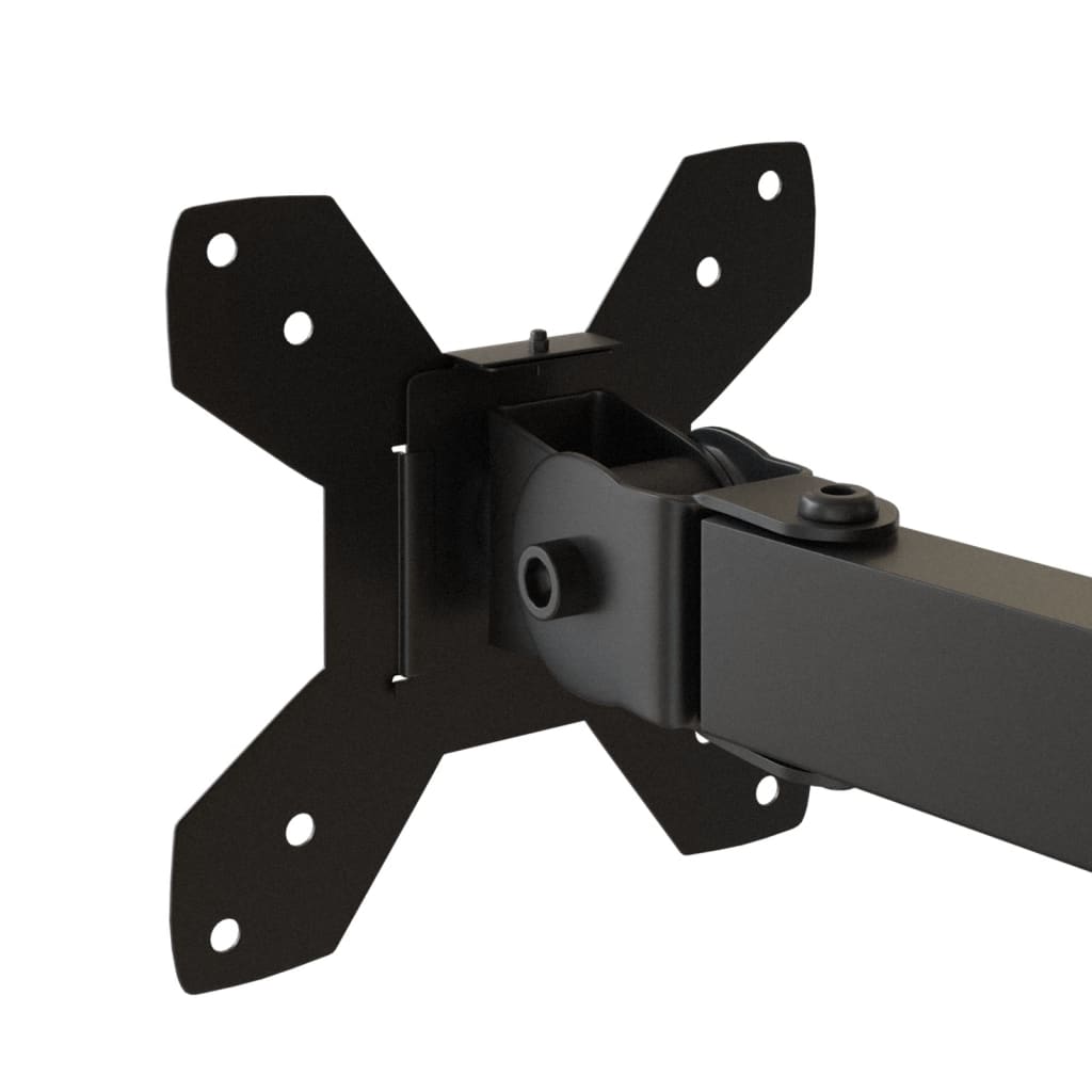 Supporto per Monitor in Acciaio Nero VESA 75/100 mm | homemem39