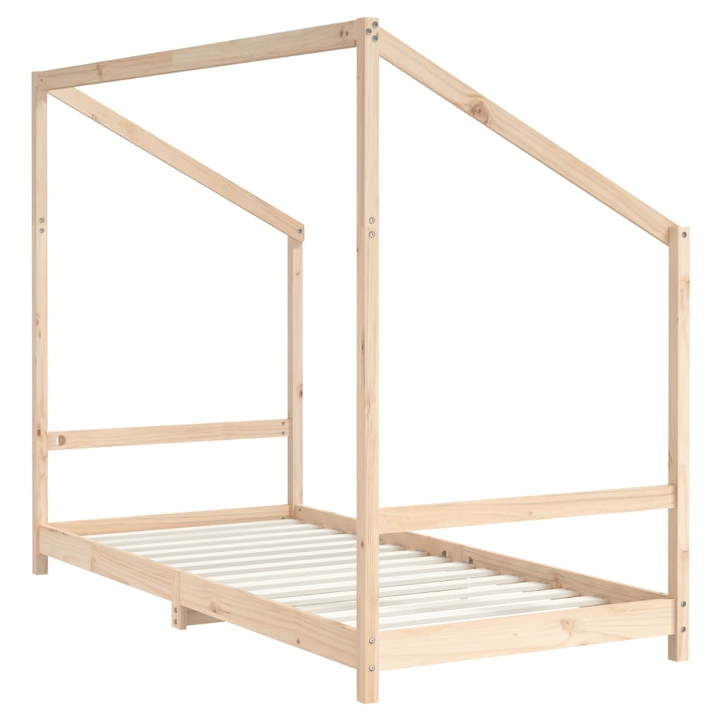 Giroletto per Bambini 2x(90x200) cm in Legno Massello di Pino - homemem39