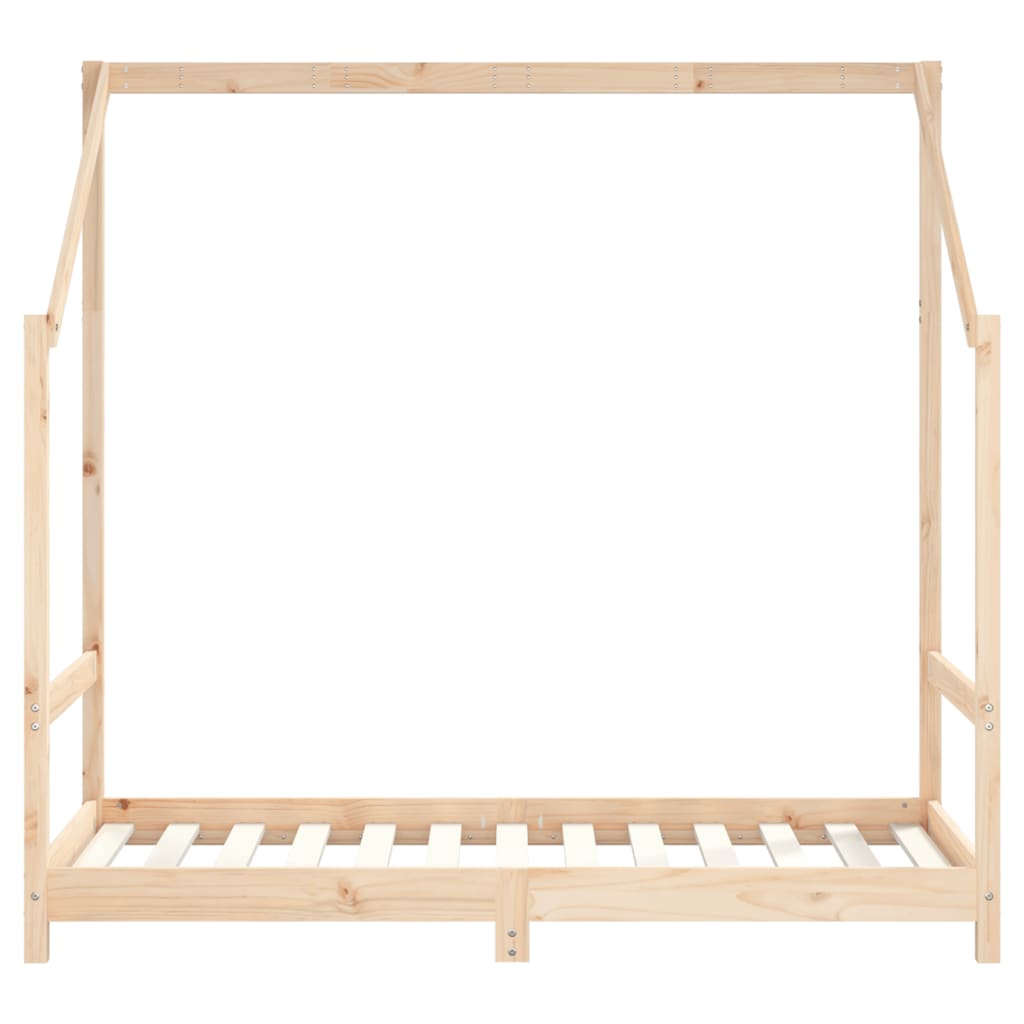 Giroletto per Bambini 2x(80x160) cm in Legno Massello di Pino - homemem39