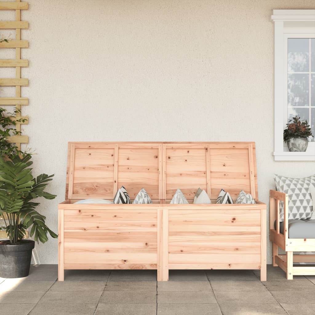 Contenitore da Giardino 150x50x56,5 cm Legno Massello di Abete - homemem39