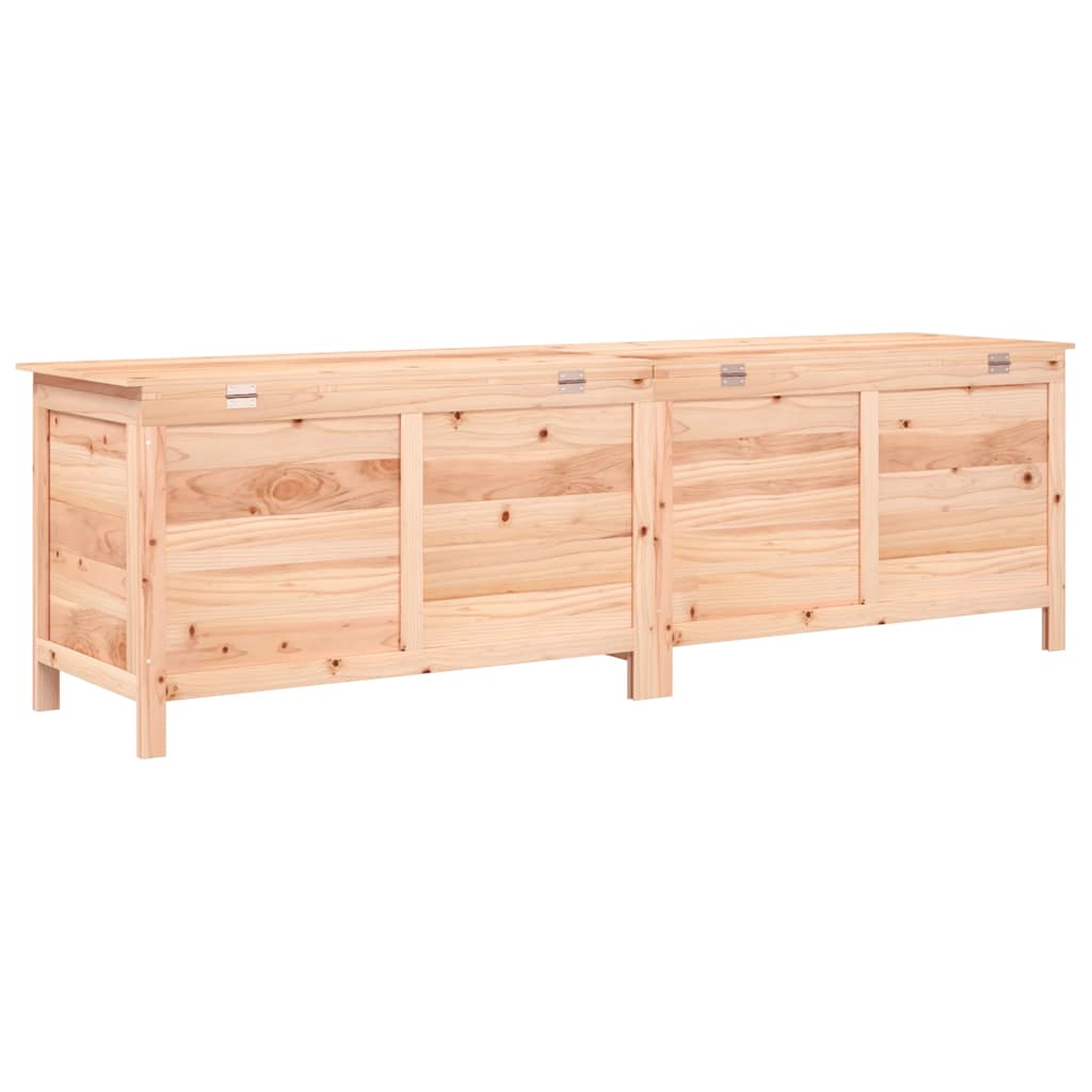 Contenitore da Giardino 198,5x50x56,5cm Legno Massello di Abete - homemem39