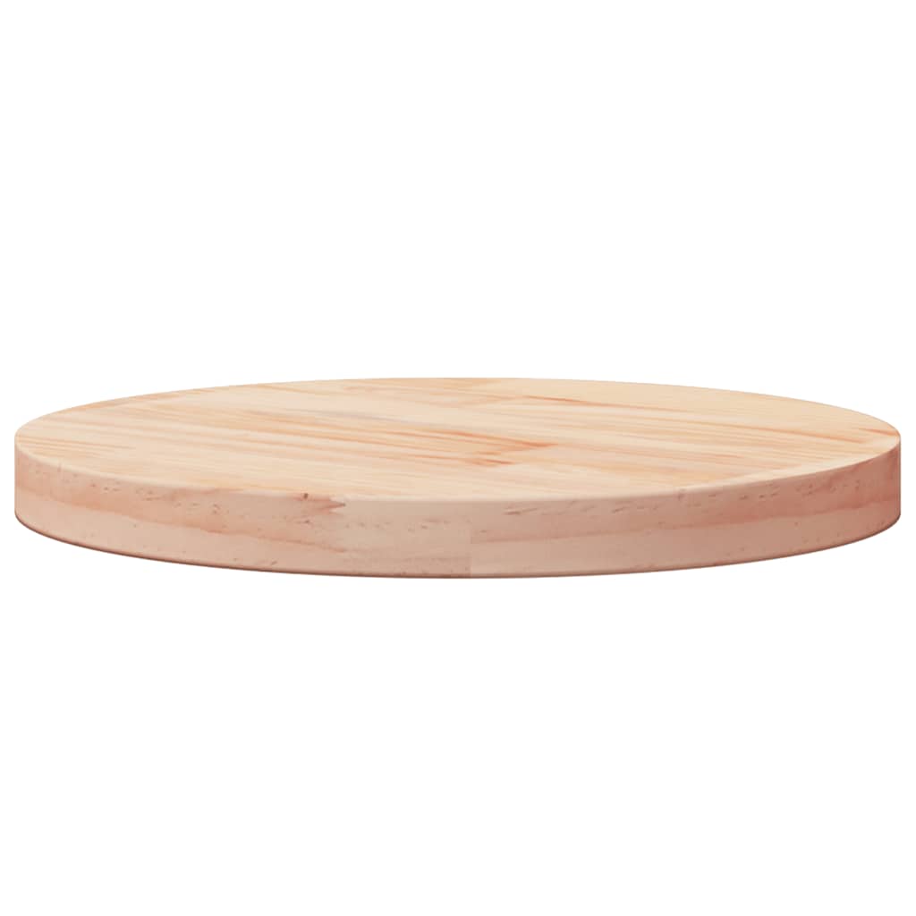 Piano Tavolo Rotondo Ø30x3 cm in Legno Massello di Pino | homemem39