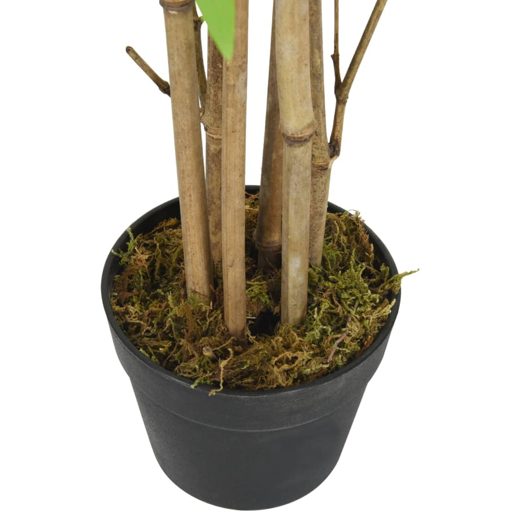 Albero Bambù Artificiale 828 Foglie 150 cm Verde | homemem39