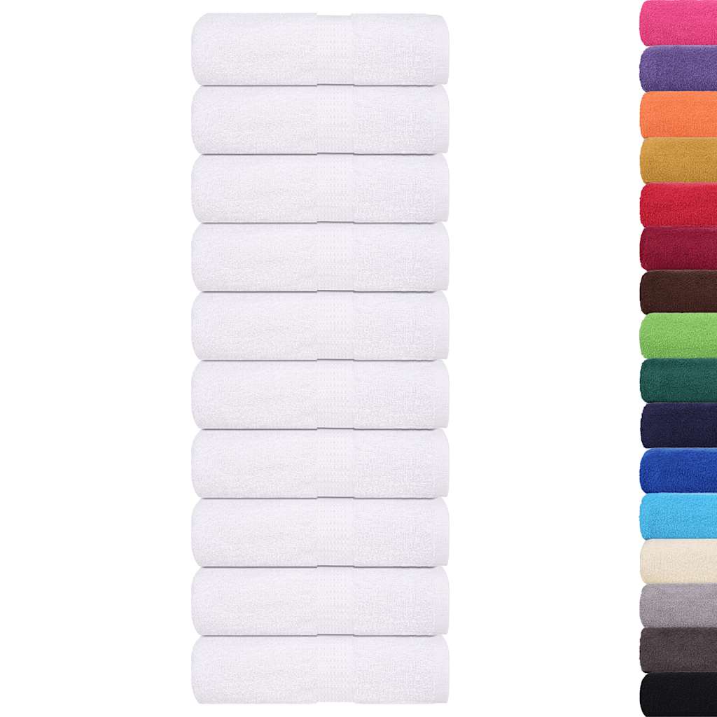 Salviette 50 pz Bianche 15x21 cm 360 g/m² 100% Cotone - homemem39
