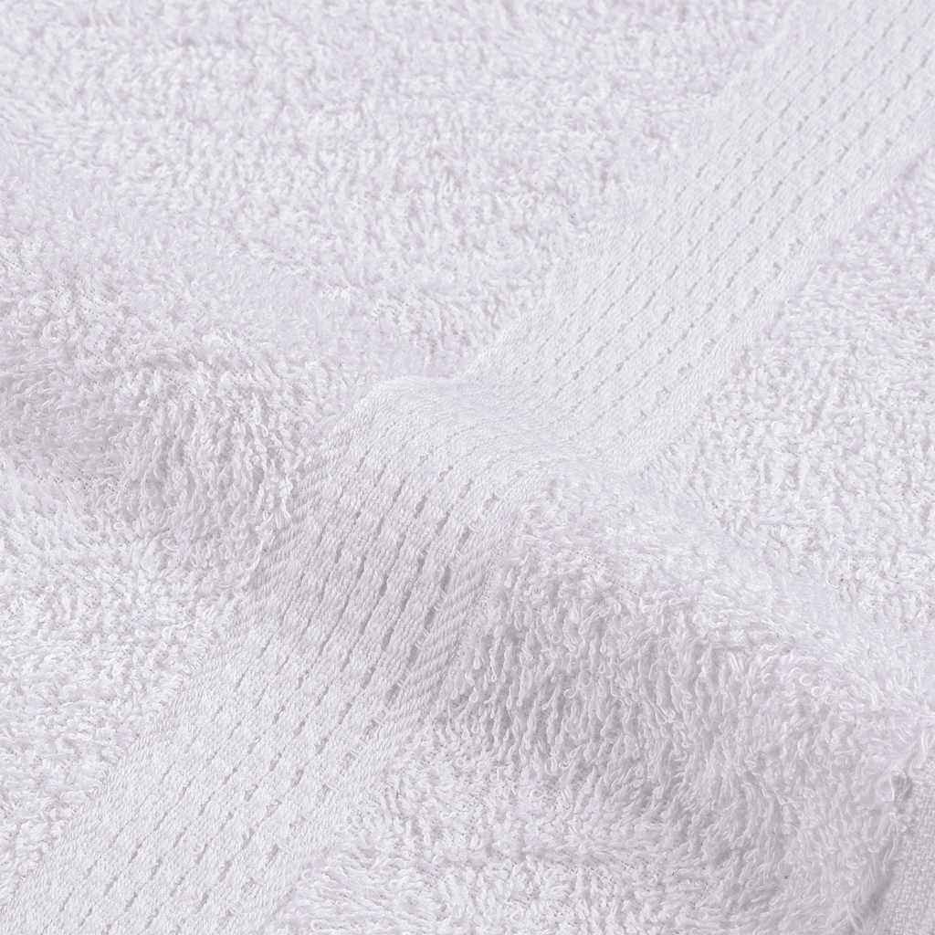 Asciugamani FROGN 10 pz Bianco 50x100 cm 360 g/m² | homemem39