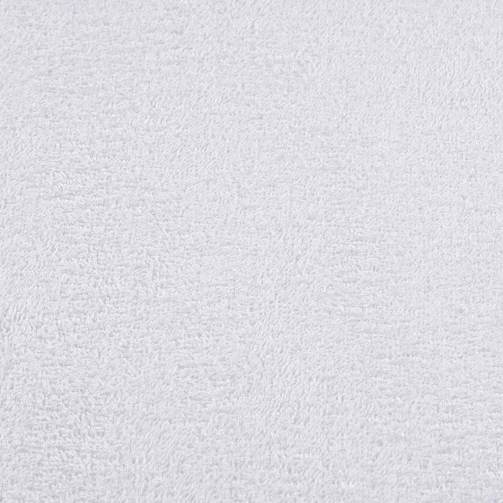 Asciugamani 25 pz Bianchi 100x200 cm 360 g/m² 100% Cotone - homemem39