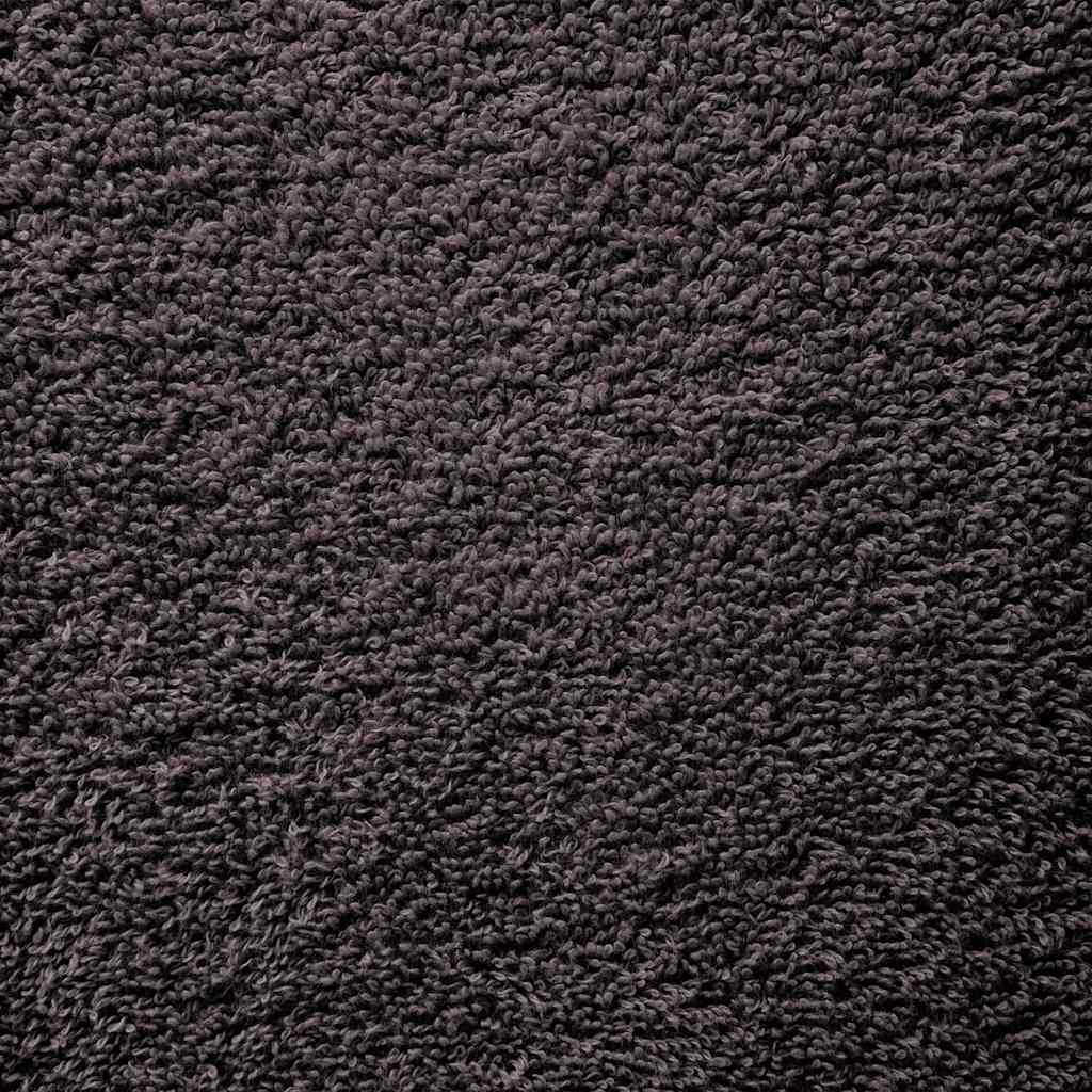 Asciugamani da bagno 10 pz FROGN Antracite 30x30 cm 100% cotone - homemem39