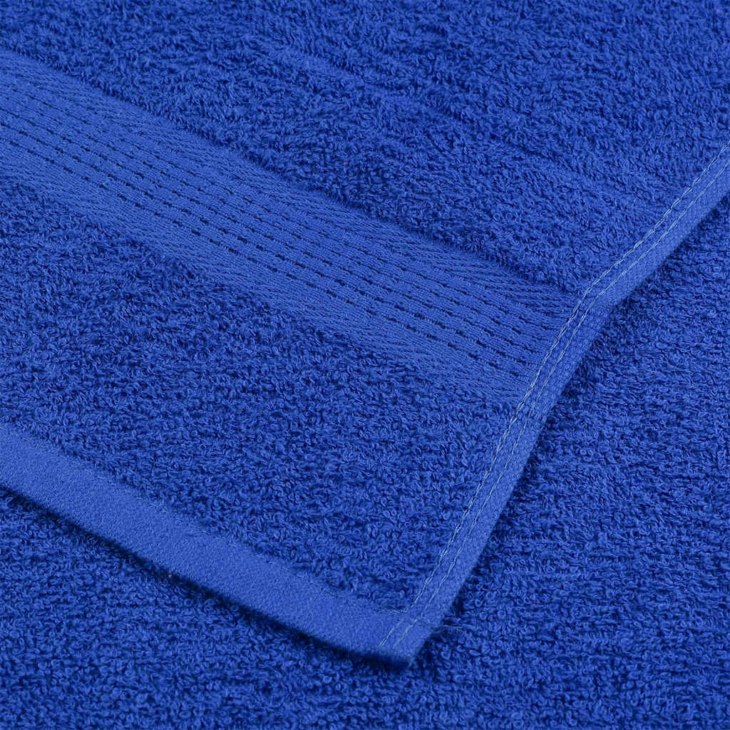 Asciugamani Doccia 4 pz Blu 70x140 cm 360 g/m² 100% Cotone - homemem39