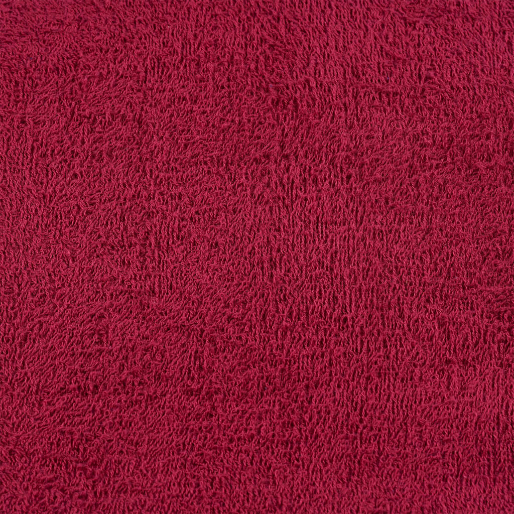 Asciugamani 4 pz Bordò 50x100 cm 360 g/m² 100% Cotone