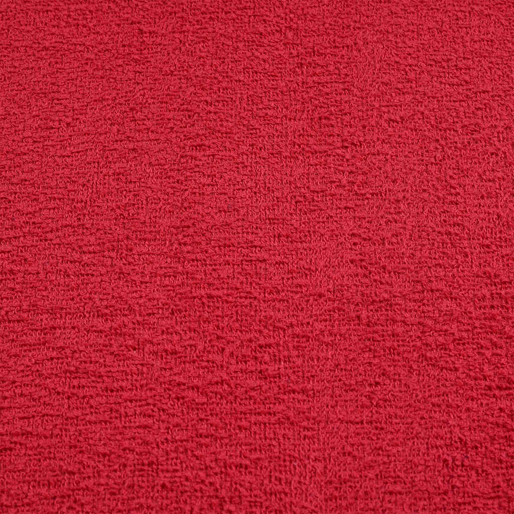 Asciugamani Doccia 2 pz Rossi 70x140 cm 360 g/m² 100% Cotone