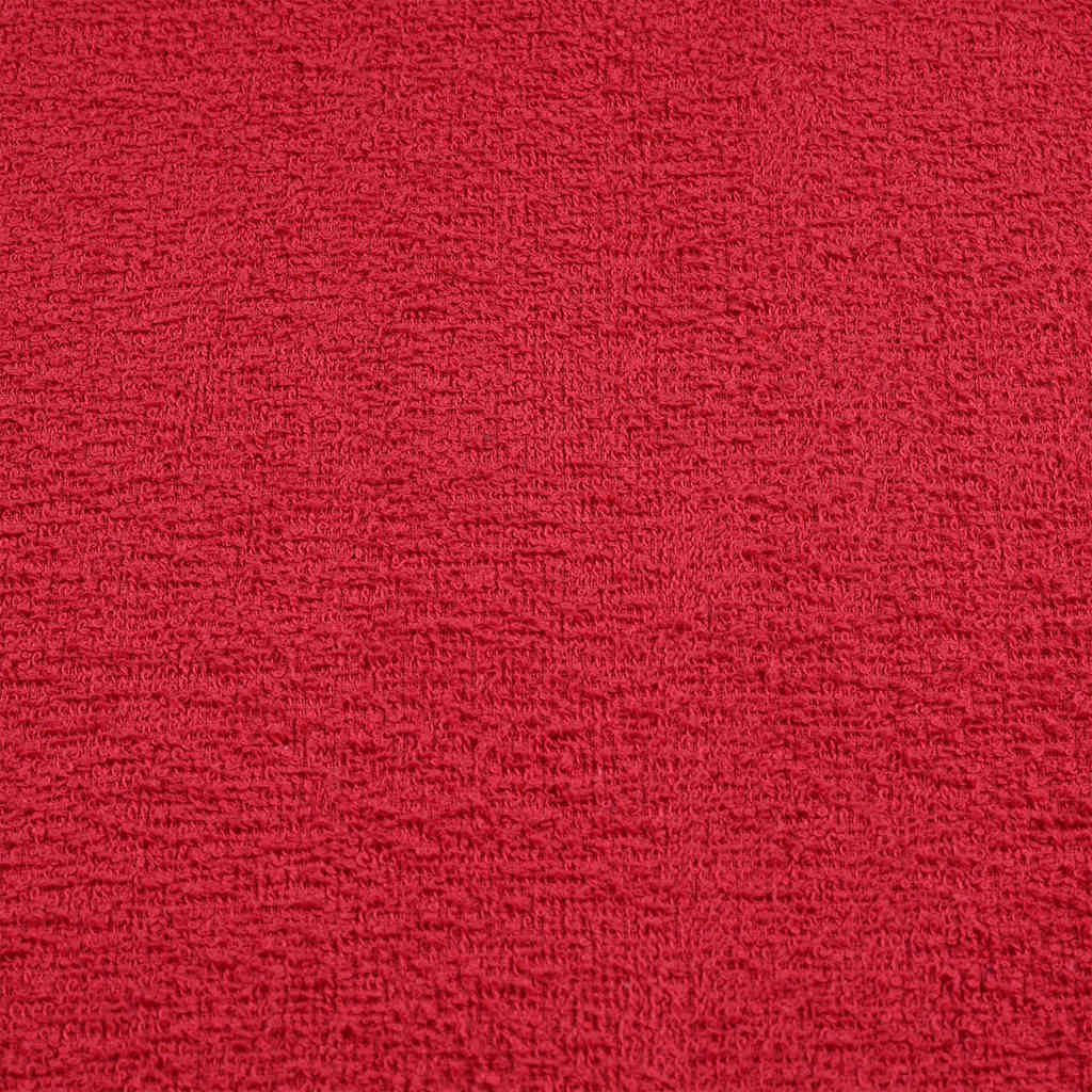 Asciugamani Doccia 4 pz Rossi 70x140 cm 360 g/m² 100% Cotone