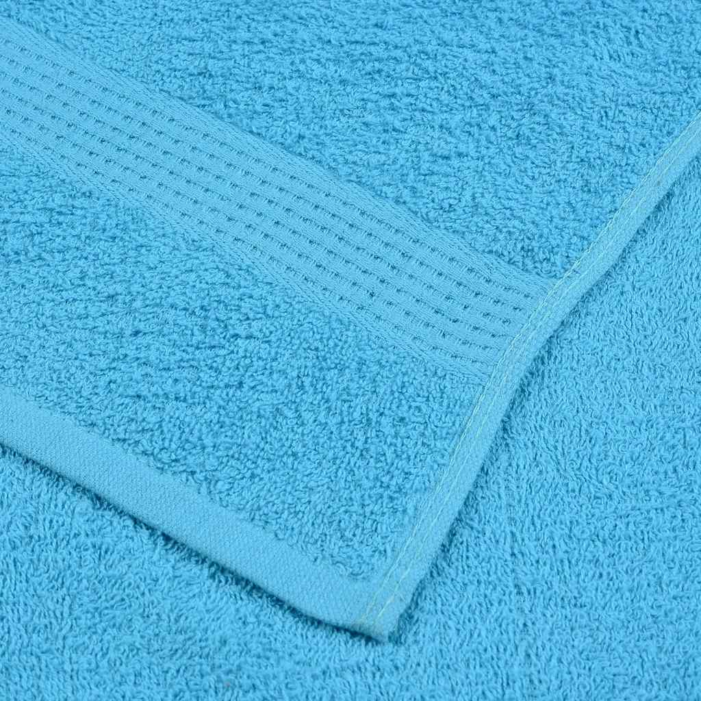 Asciugamani da bagno 2 pz FROGN Turchese 30x30 cm 100% cotone