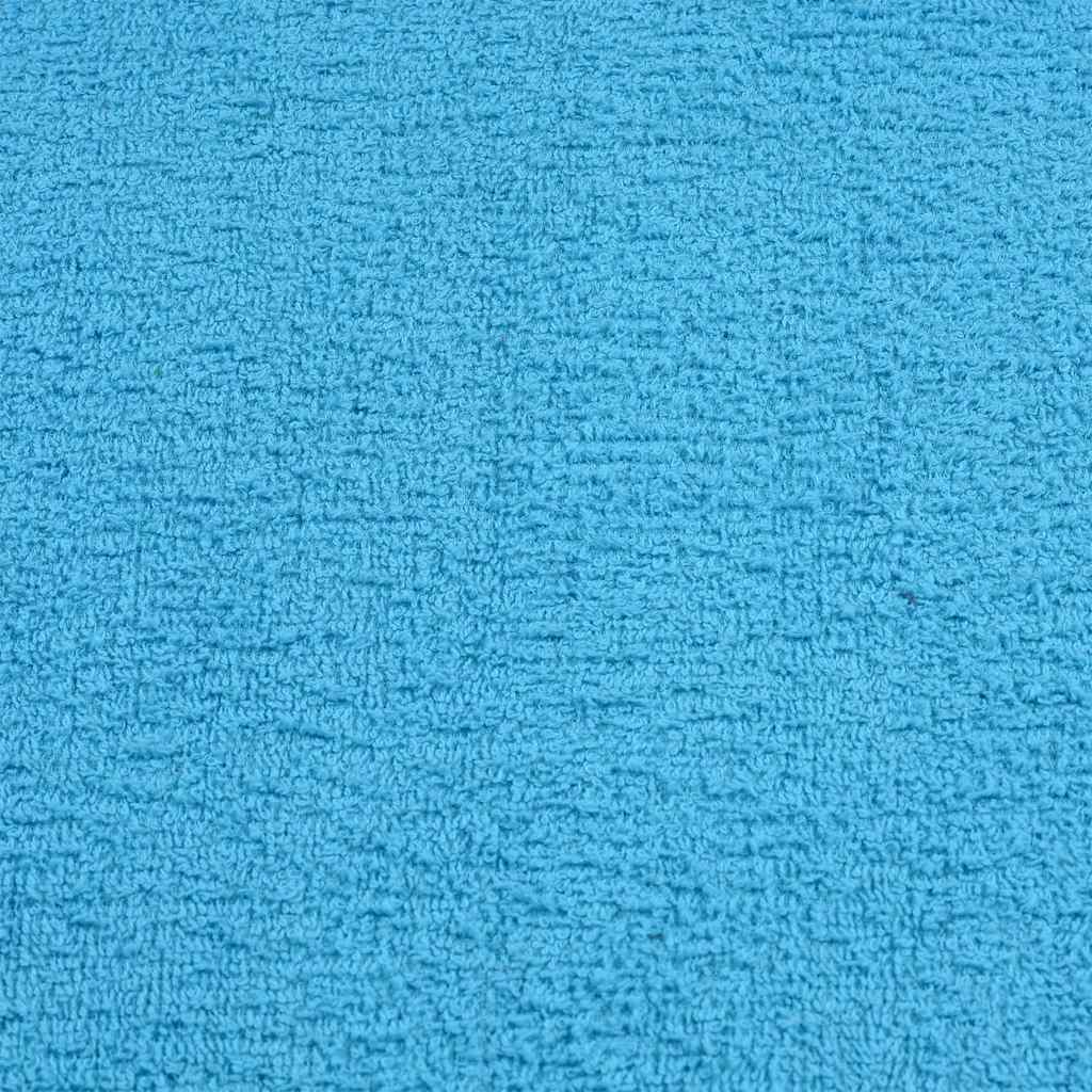 Asciugamani Doccia 2 pz Turchesi 70x140 cm 360 g/m² 100% Cotone
