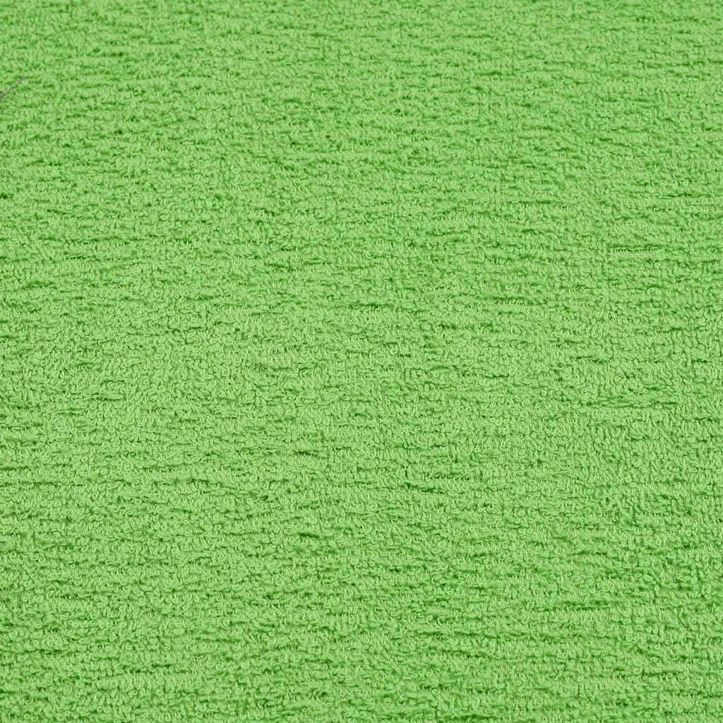 Asciugamani da bagno 10 pz FROGN Verde mela 30x30 cm 100% cotone - homemem39