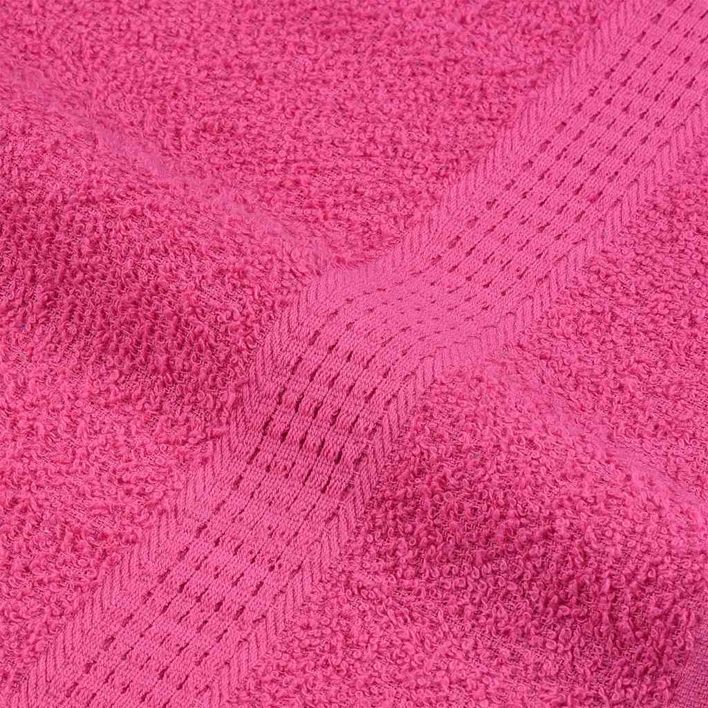 Asciugamani per ospiti FROGN 10 pz Rosa 30x50 cm 360 g/m² | homemem39