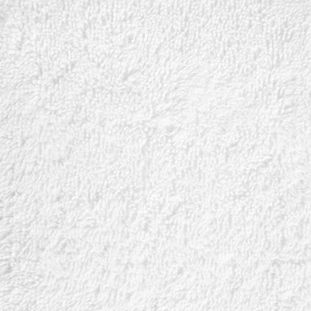 Asciugamani Premium SOLUND 50 pz Bianchi 50x100 cm 600gsm - homemem39