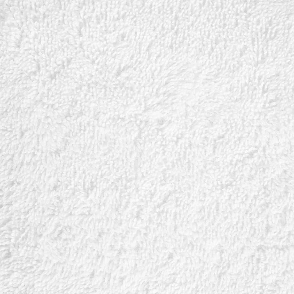 Asciugamani da Doccia SOLUND 25pz Bianchi 70x140 cm 600gsm - homemem39