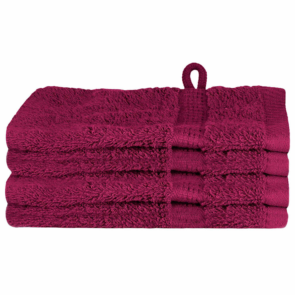 a Panni per il viso SOLUND 4 pcs Bordò Cotone