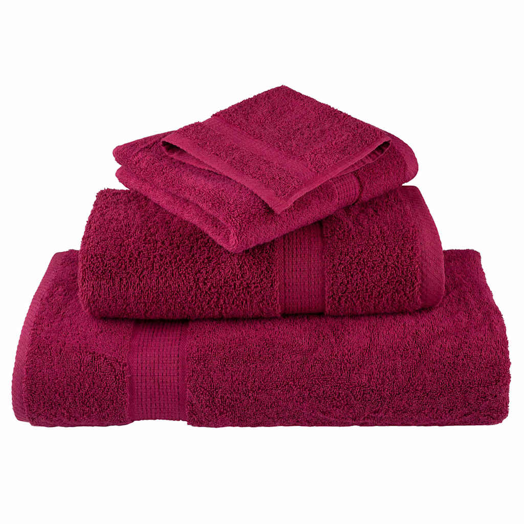 a Panni per il viso SOLUND 4 pcs Bordò Cotone