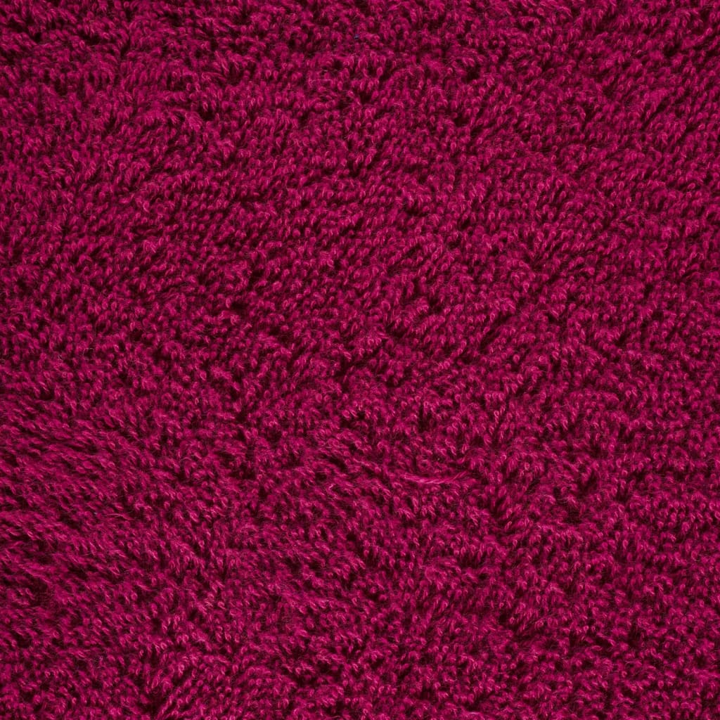 Asciugamani Premium SOLUND 4 pz Bordeaux 100x200 cm 600gsm - homemem39