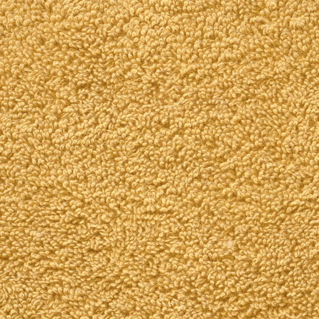 Asciugamani Ospiti SOLUND 4 pz Oro 30x50 cm 600gsm - homemem39
