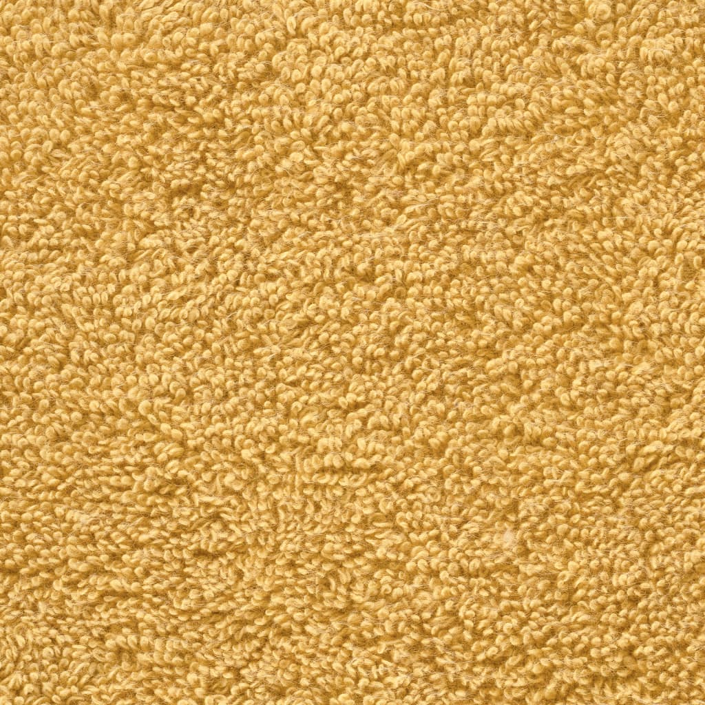 Asciugamani da Doccia SOLUND 10 pz Oro 70x140 cm 600gsm - homemem39