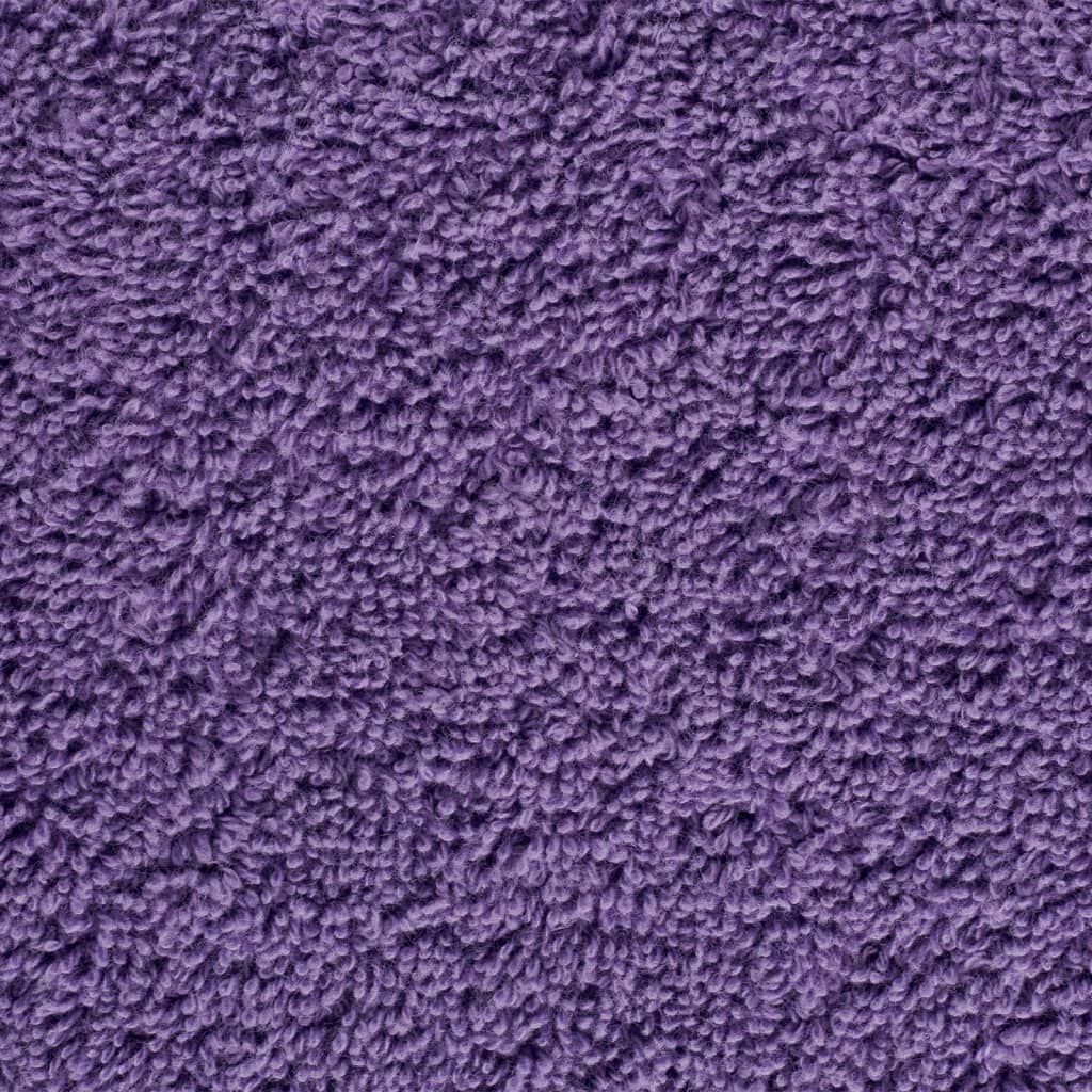 Asciugamani Premium SOLUND 2 pz Viola 30x30 cm 600 g/m² - homemem39