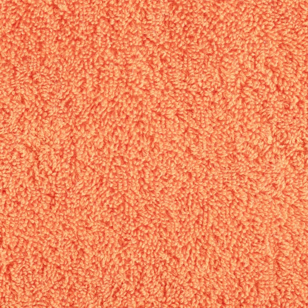 Asciugamani Doccia SOLUND 10 pz Arancioni 70x140cm 600g/m² - homemem39