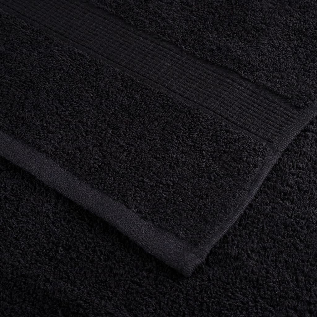Asciugamani da Bagno SOLUND 2 pz Viola 70x140 cm 600 g/m² - homemem39