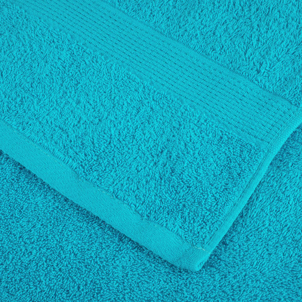 Set ASciugamani SOLUND 8 pz Turchesi 600 gsm - homemem39