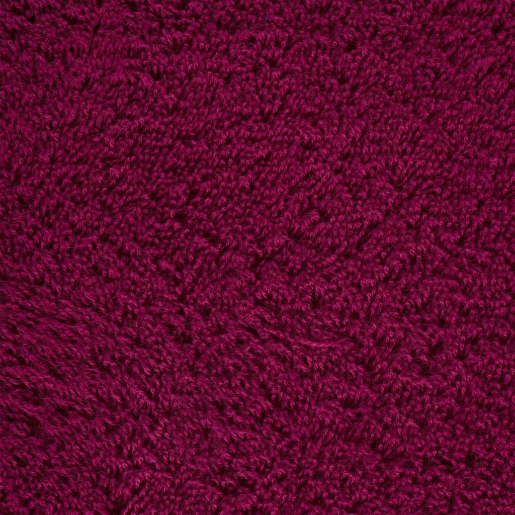 Set ASciugamani SOLUND 8 pz Bordeaux 600 gsm