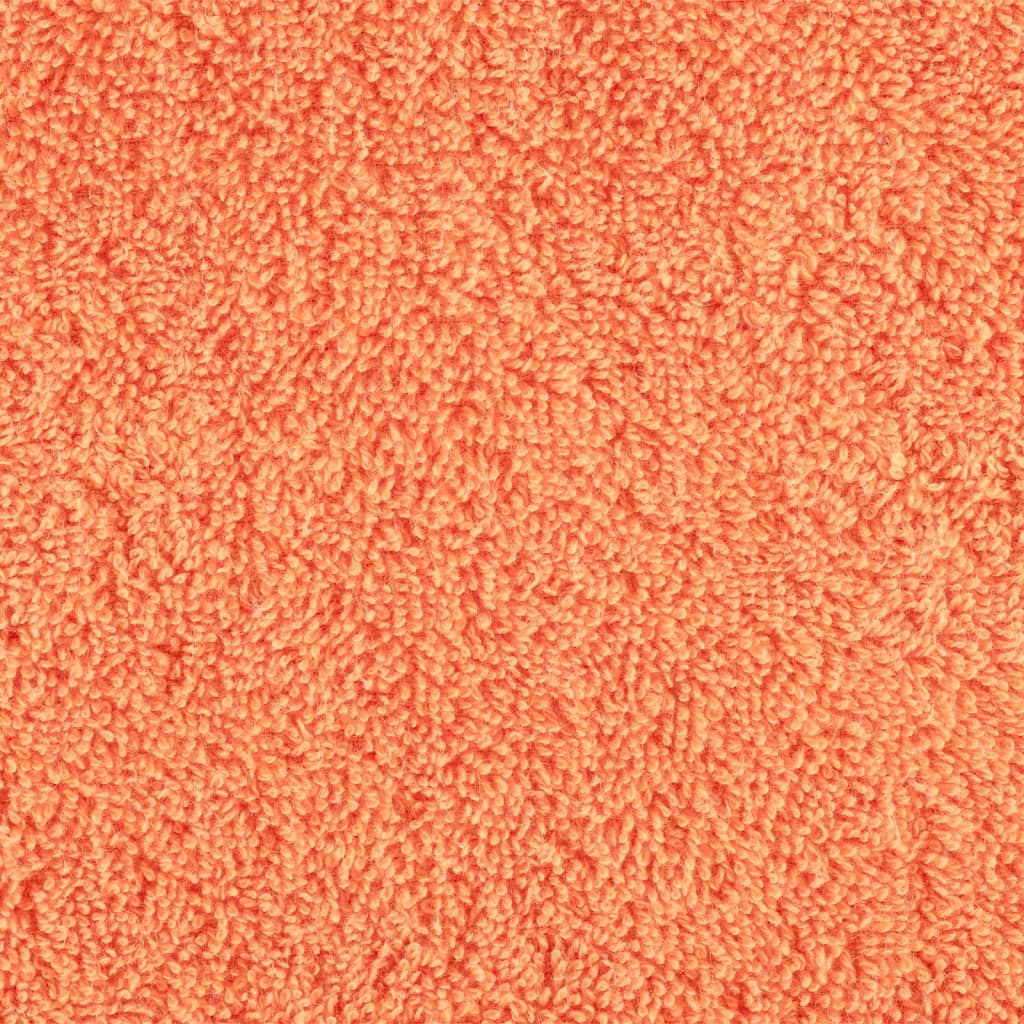 Set ASciugamani SOLUND 12 pz Arancioni 600 gsm - homemem39