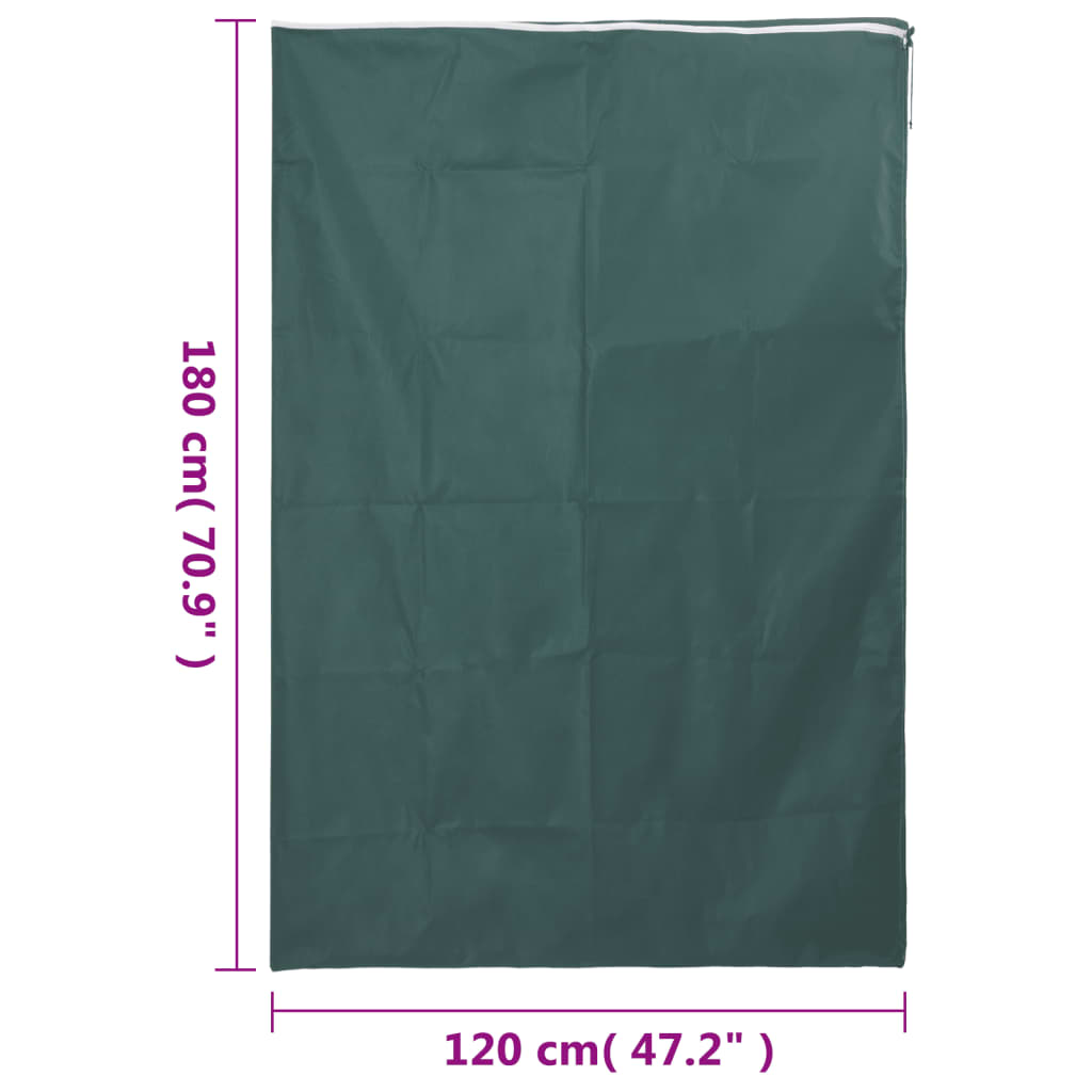 Coperture con Cerniera per Piante 2pz 70 g/m² 1,2x1,8 m