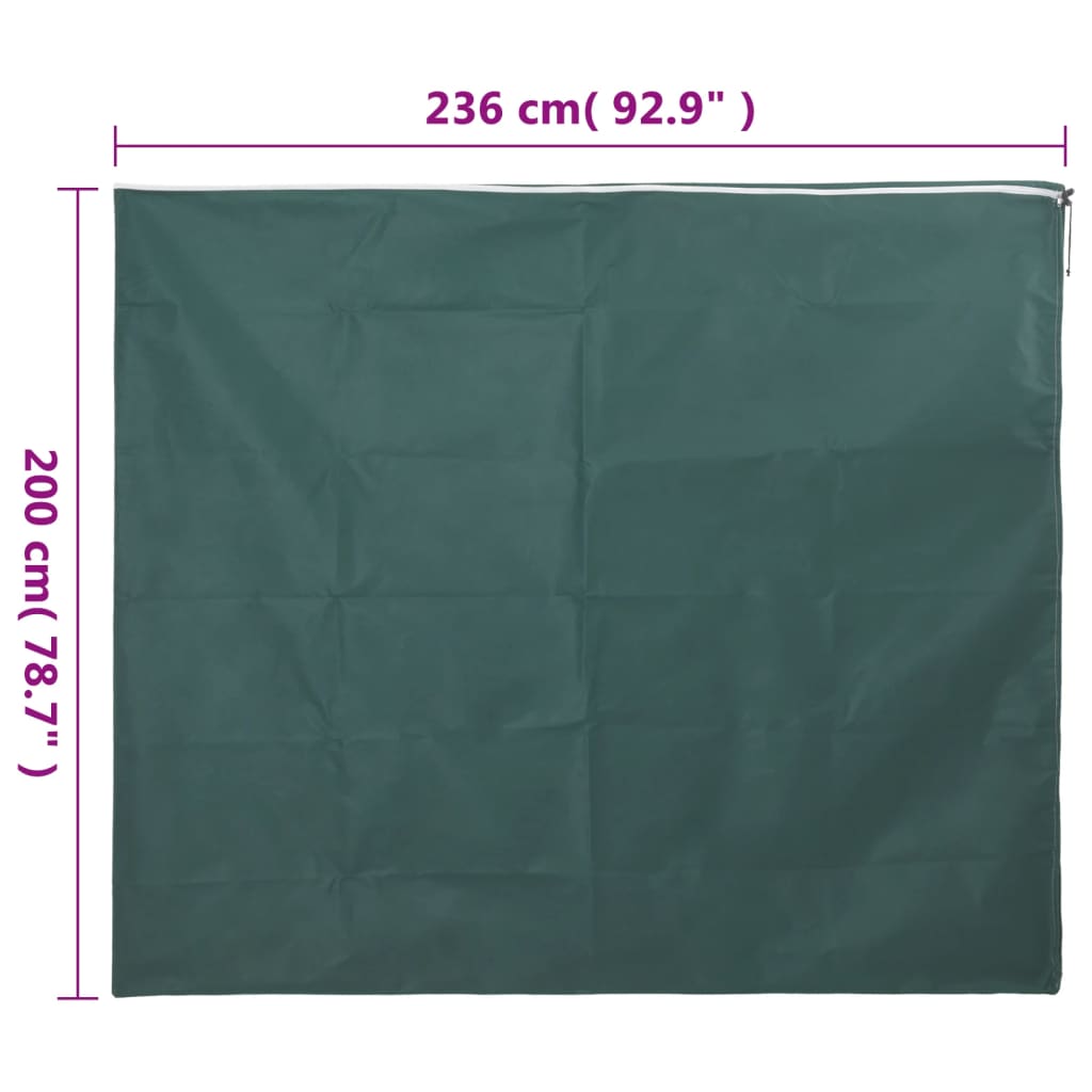Copertura con Cerniera per Piante 2pz 70 g/m² 2,36x2 m