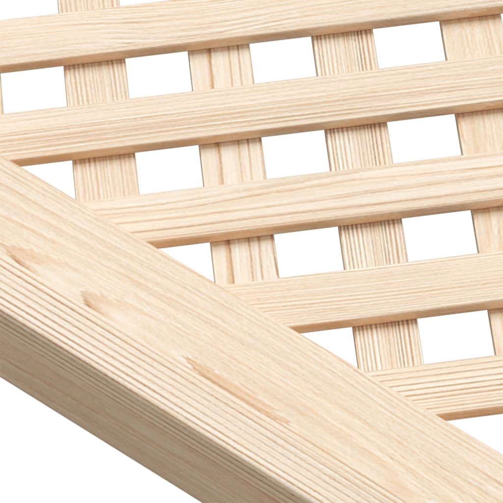 Ante con Design a Reticolo 2 pz 59,5x99 cm in Legno di Pino - homemem39