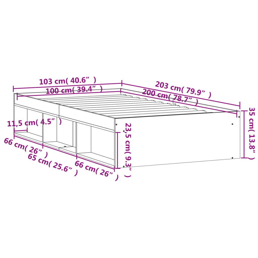 Giroletto Rovere Fumo 100x200 cm | homemem39