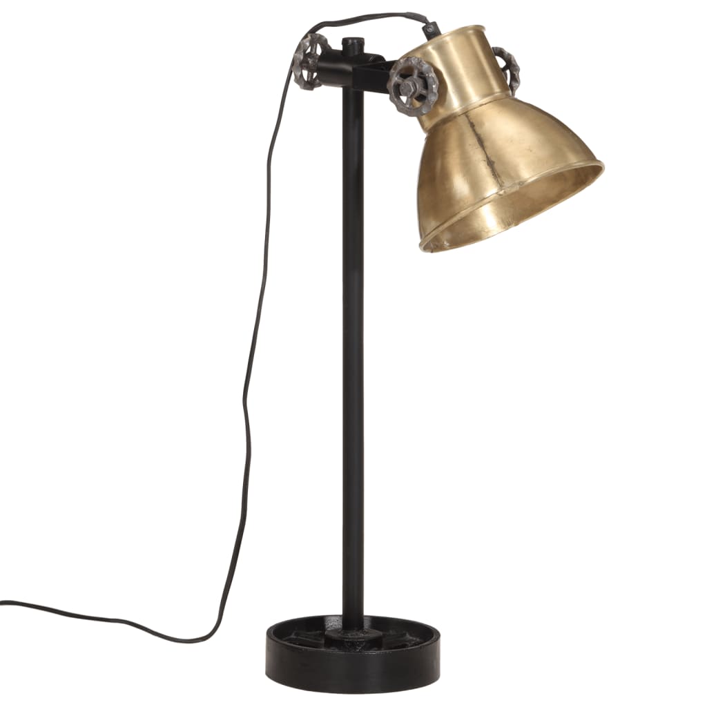 Lampada a Scrivania 25 W Ottone Anticato 15x15x55 cm E27 - homemem39