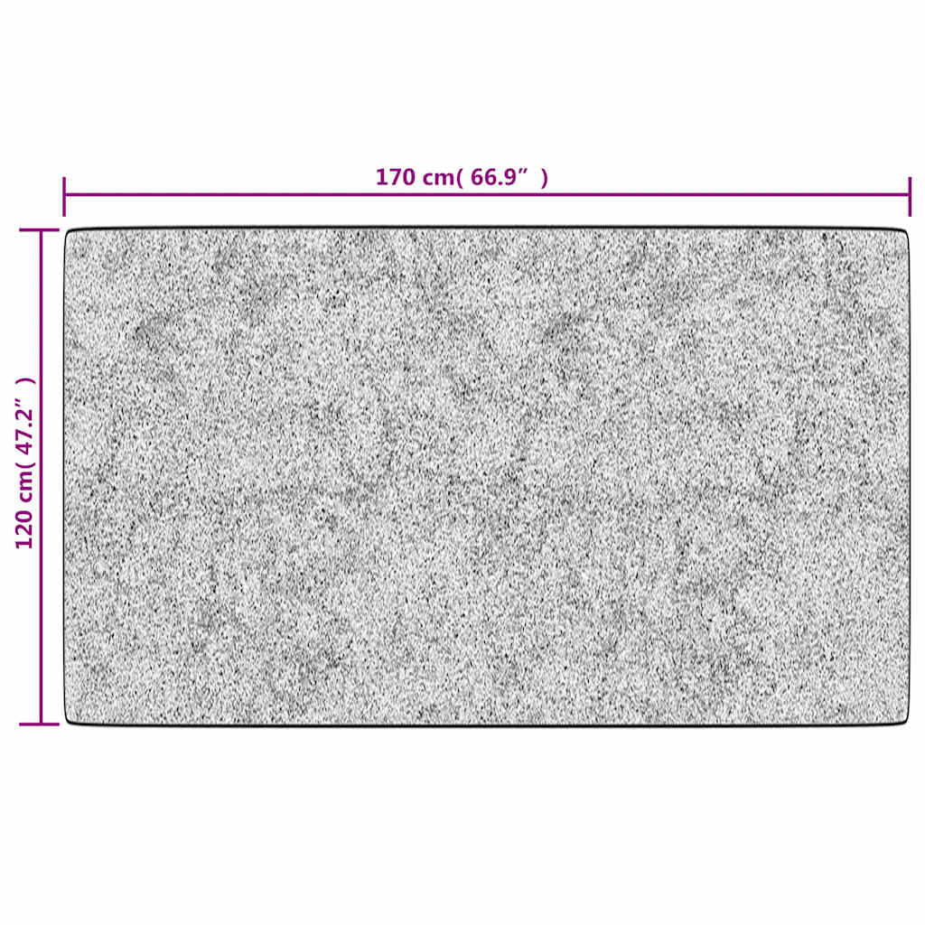Tappeto Lavabile Patchwork Multicolore 120x170 cm Antiscivolo - homemem39