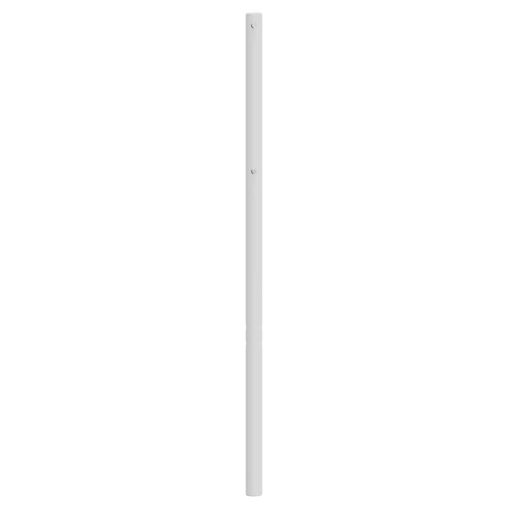 Testiera in Metallo Bianco 150 cm
