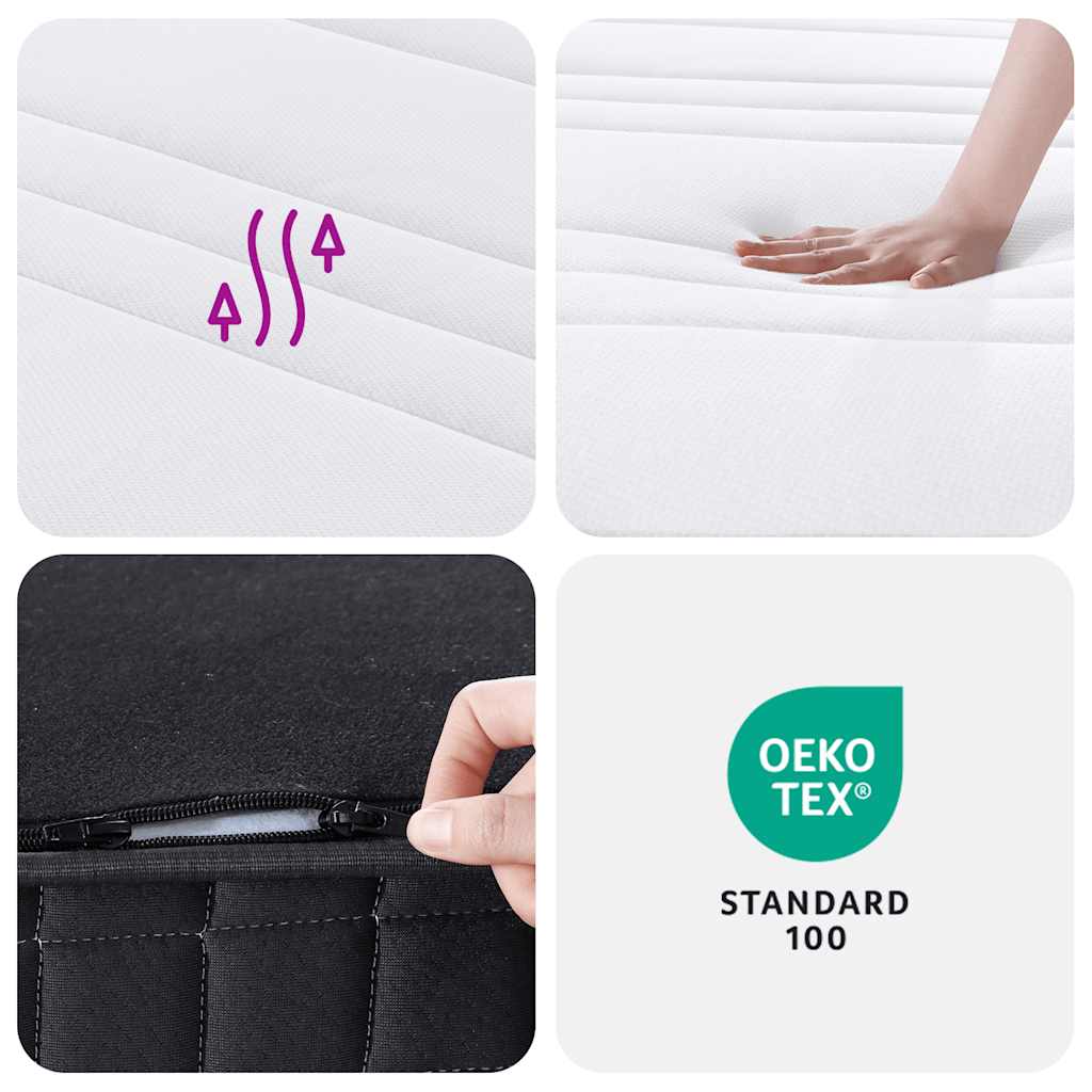 Materasso a Molle Bonnel Medio 200x200 cm | homemem39