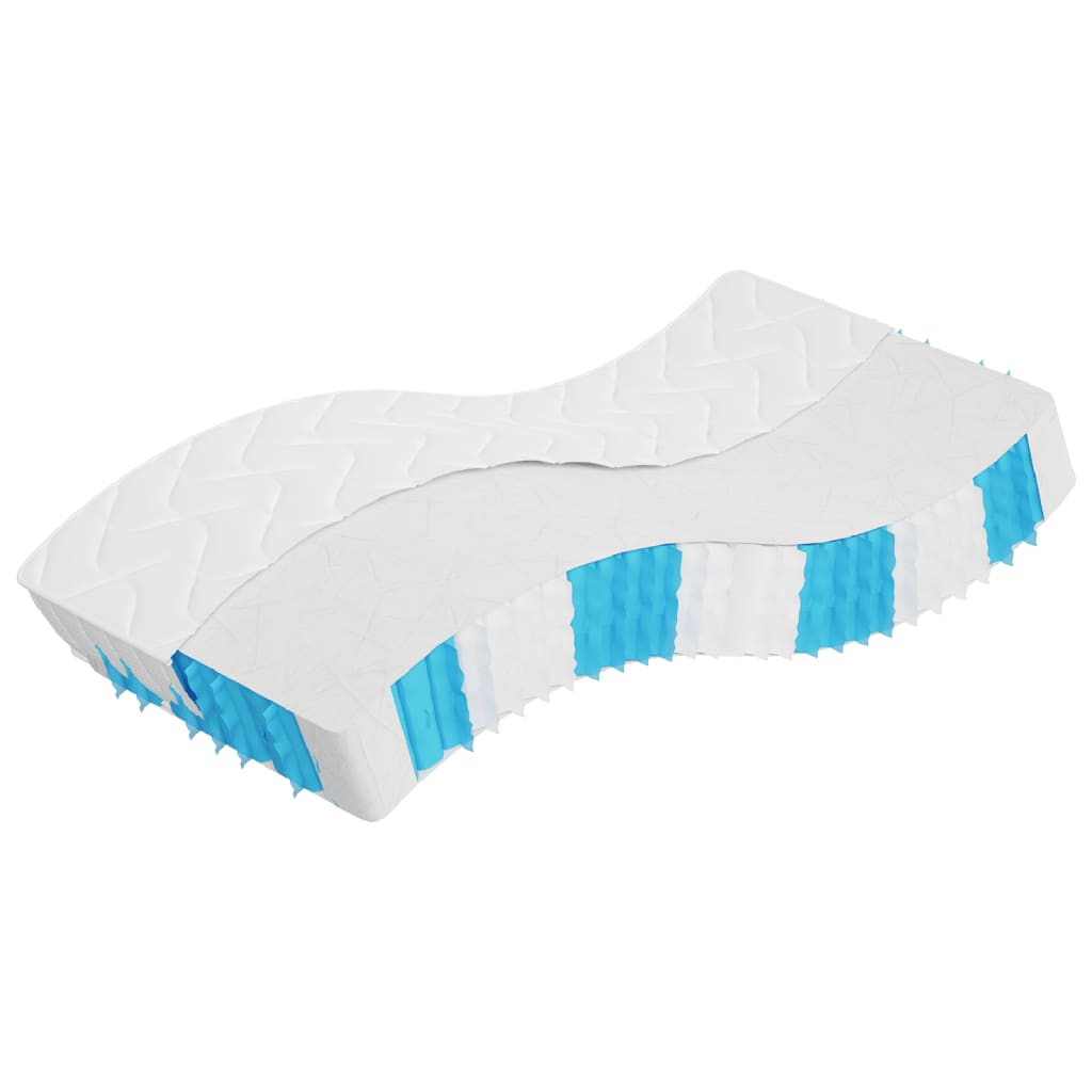 Materasso a Molle Insacchettate Medio Rigido 70x200 cm - homemem39